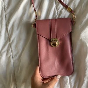 Crossbody small purse with see through back 💓